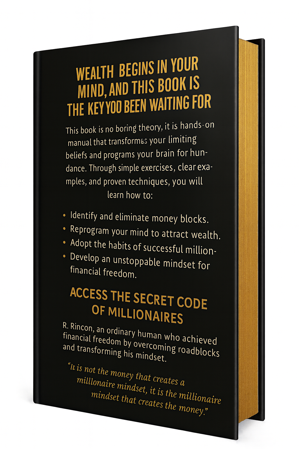 UNLOCK YOUR MILLIONAIRE MIND