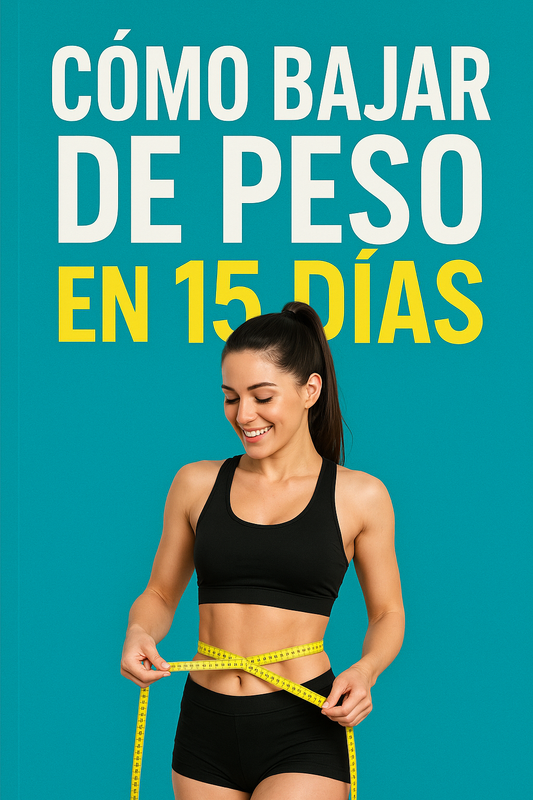 COMO BAJAR DE PESO EN 15 DIAS
