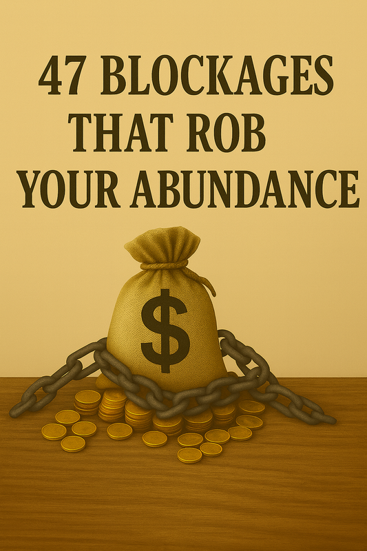 47 BLOCKAGES THAT ROB YOUR ABUNDANCE